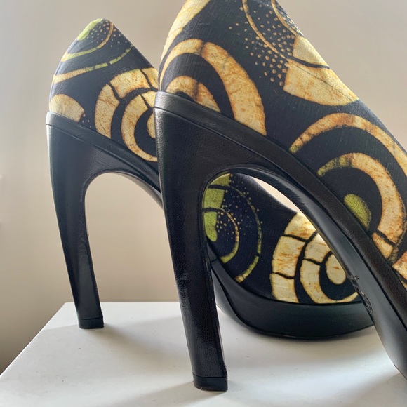 Dries Van Noten pumps - great pattern! Sz 40 - Picture 6 of 7